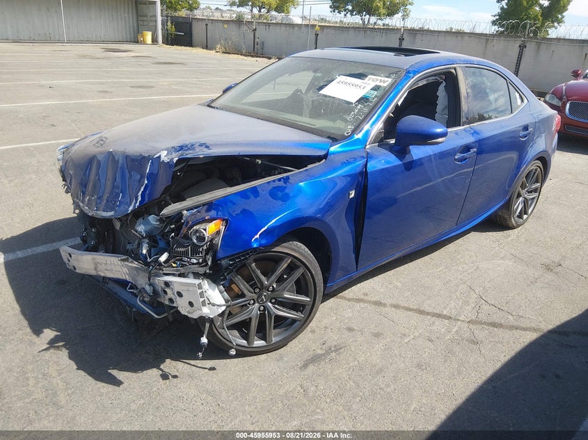2016 LEXUS IS 350 auction photo 2