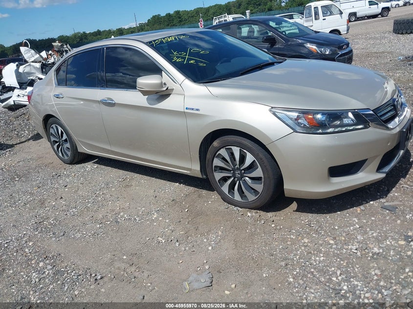 Vin: 1hgcr6f52fa001227, lot: 46455184, honda accord hybrid ex-l 20151