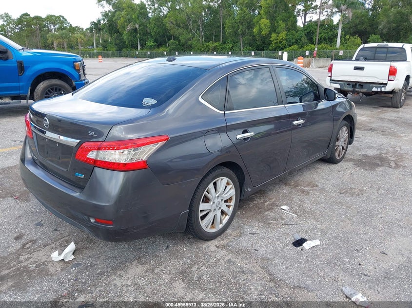 NISSAN SENTRA 2013 VIN 3N1AB7AP9DL701411