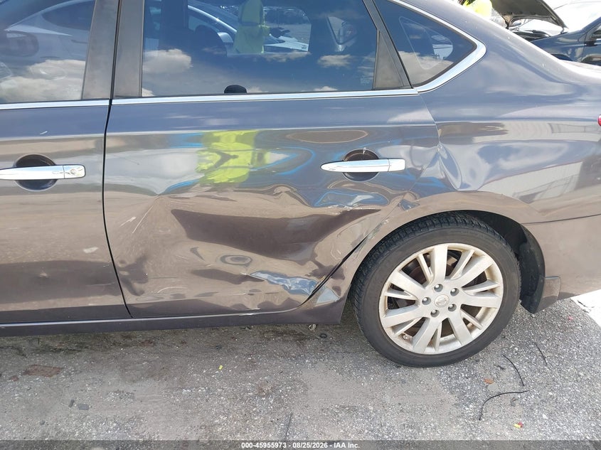 NISSAN SENTRA 2013 VIN 3N1AB7AP9DL701411