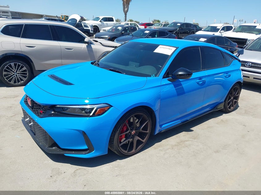 Vin: jhmfl5g4xsx002953, lot: 46455195, honda civic type r 20252