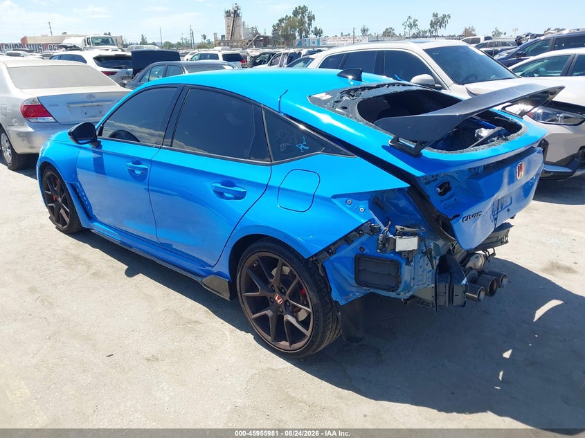 Vin: jhmfl5g4xsx002953, lot: 46455195, honda civic type r 20253
