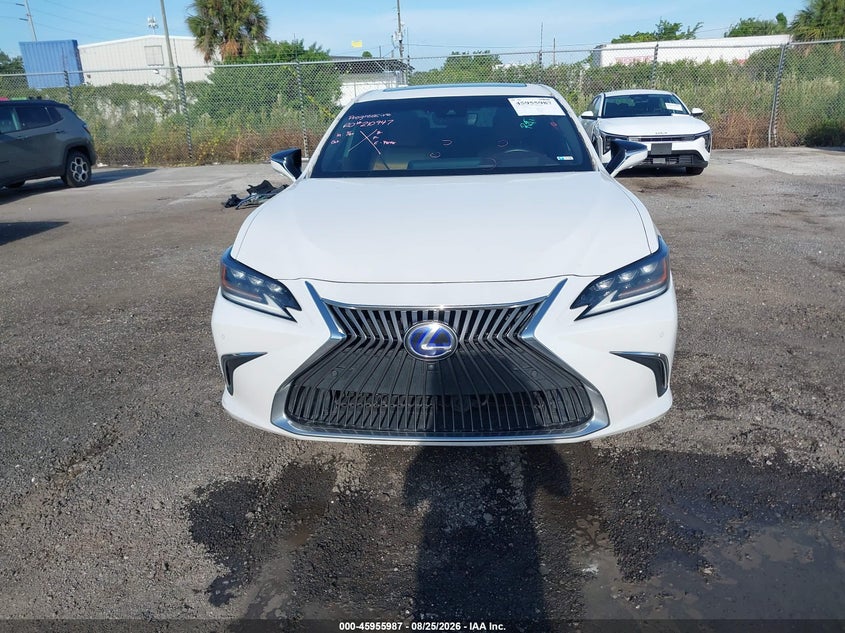 LEXUS ES 300H 2021 VIN 58AFA1C11MU003056