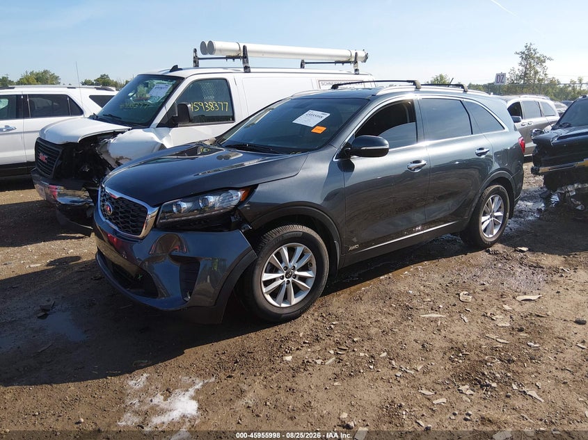 Vin: 5xypgda32lg674207, lot: 46455211, kia sorento 2.4l lx 20202