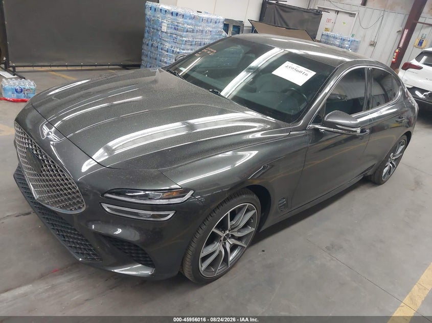 Vin: kmtg34scxru139533, lot: 46455230, genesis g70 2.5t rwd 20242