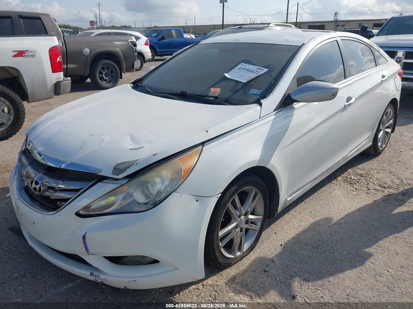 2013 Hyundai Sonata, Right Front, IAAI, VIN 5NPEC4AC9DH643632 — photo 2