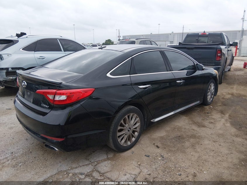 2015 HYUNDAI SONATA auction photo 4