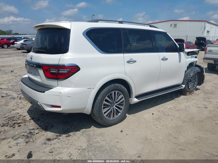 Vin: jn8ay2ac5n9163171, lot: 46455268, nissan armada sv 2wd 20224
