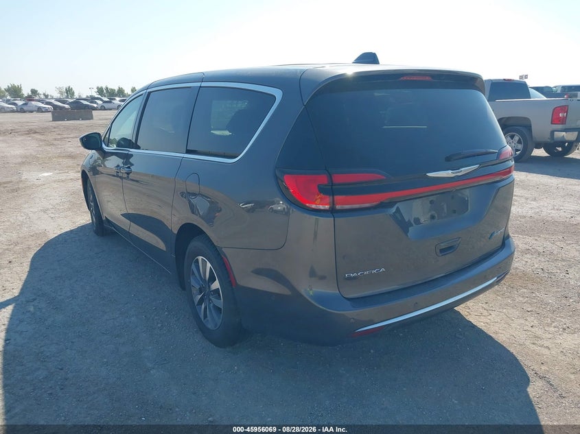 Vin: 2c4rc1l79nr118851, lot: 46455283, chrysler pacifica hybrid touring l 20223