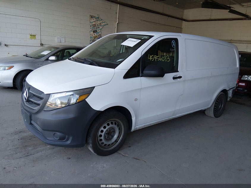 2016 Mercedes-Benz Metris, Rear, IAAI, VIN WD3PG2EA5G3157789 — photo 2
