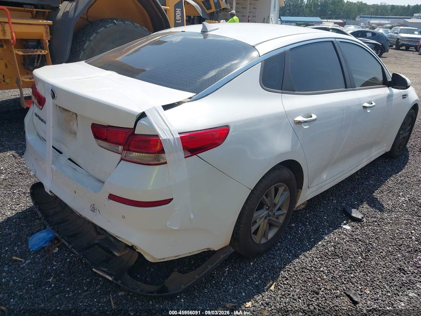 Vin: 5xxgt4l30kg346523, lot: 46455305, kia optima lx 20194