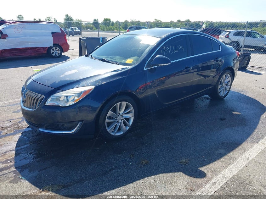 2015 Buick Regal, Затопление, IAAI, VIN 2G4GK5EX8F9133627 — фото 2