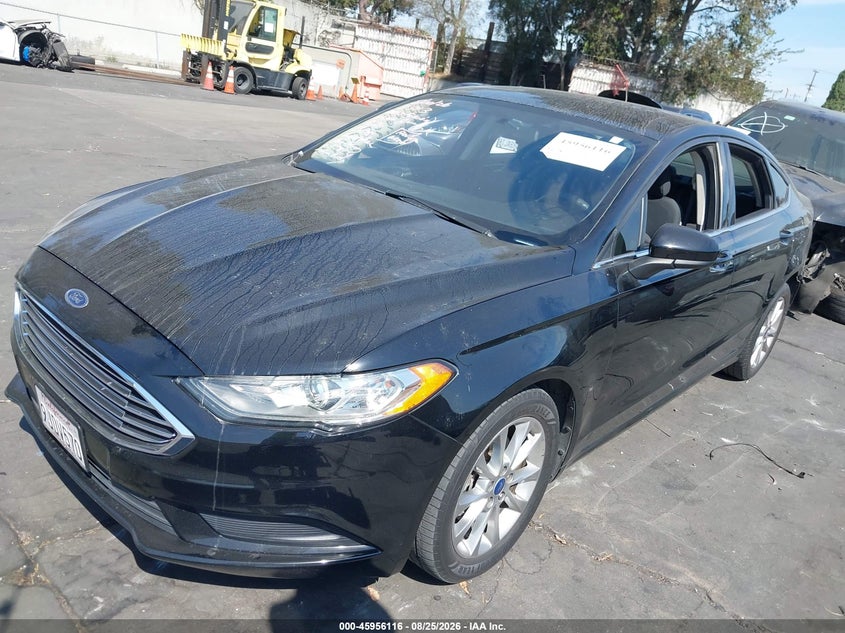 2017 Ford Fusion, Rear, IAAI, VIN 3FA6P0H78HR388975 — photo 2