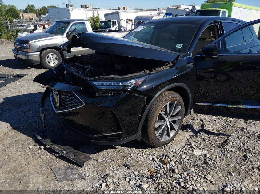 ACURA MDX 2025 VIN 5J8YE1H40SL011083