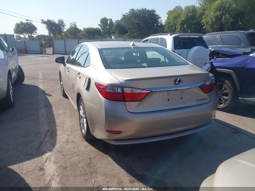 Vin: jthbw1gg9e2059834, lot: 46455348, lexus es 300h 20143