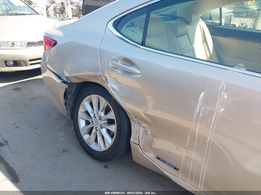 LEXUS ES 300H 2014 VIN JTHBW1GG9E2059834