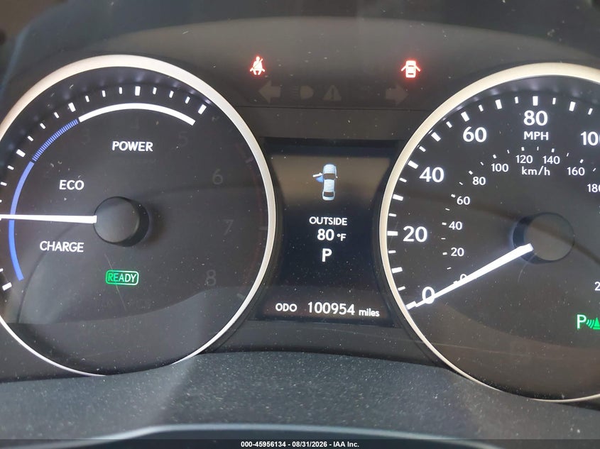LEXUS ES 300H 2014 VIN JTHBW1GG9E2059834