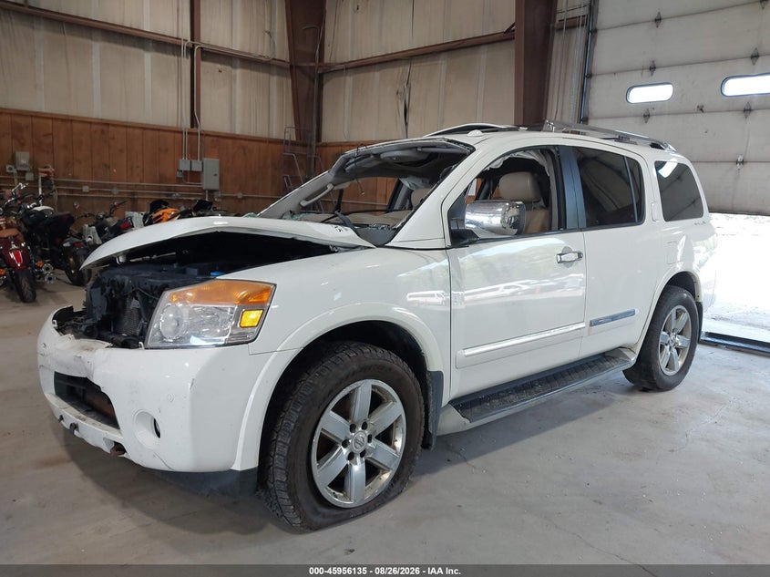2011 NISSAN ARMADA SPORT UTILITY VEHICLE 5.6L V-8 DOHC, VVT, 317HP