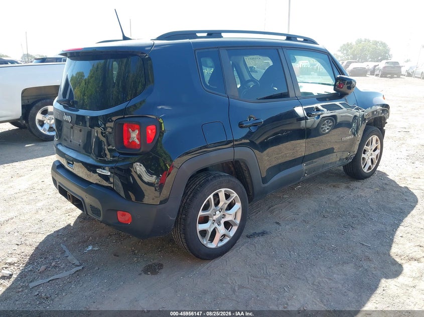 Vin: zaccjbbb4jph39923, lot: 46455361, jeep renegade latitude 4x4 20184