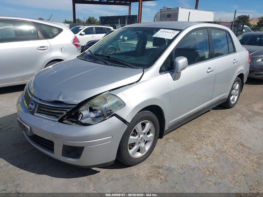 2009 NISSAN VERSA SEDAN 1.8L I-4 DOHC, VVT, 122HP
