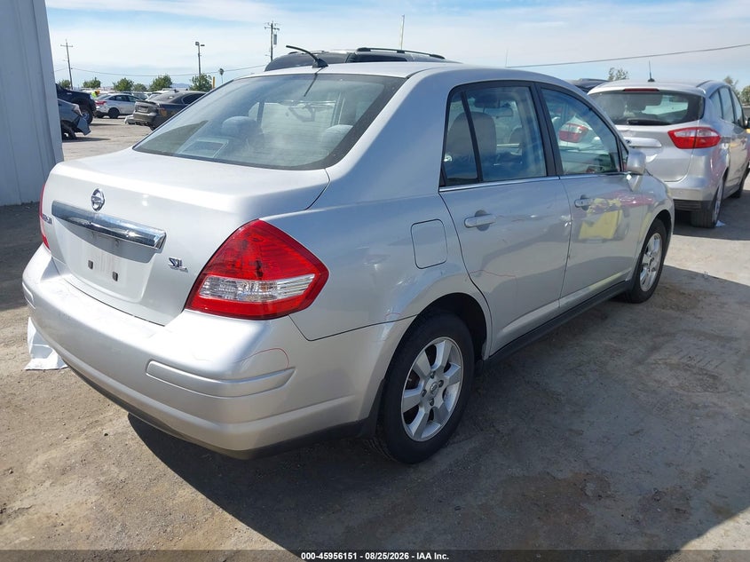 2009 NISSAN VERSA SEDAN 1.8L I-4 DOHC, VVT, 122HP