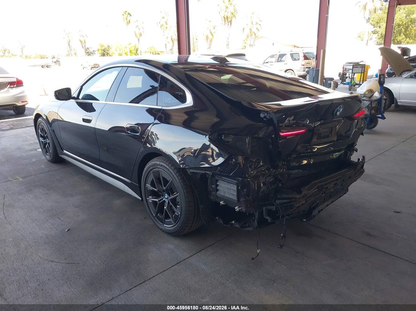 Vin: wby73aw08rft16239, lot: 46455394, bmw i4 gran coupe edrive40 20243