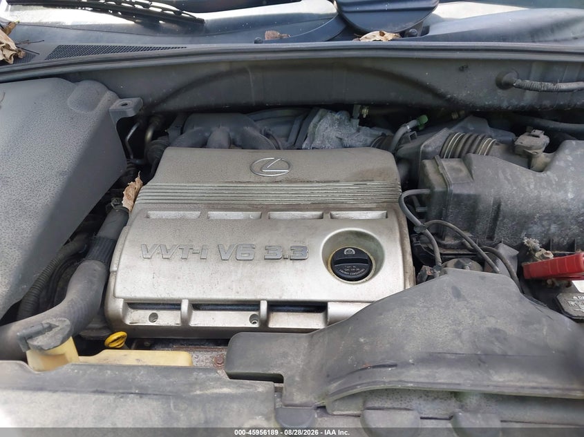 2005 LEXUS RX SPORT UTILITY VEHICLE 3.3L V-6 DOHC, VVT, REGULAR , 230HP