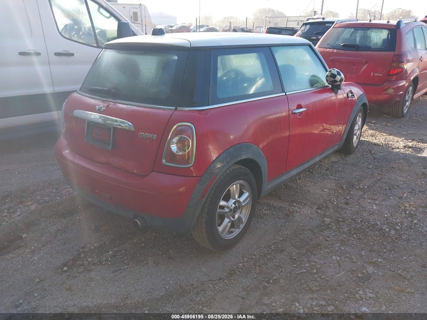 2012 MINI COOPER auction photo 4