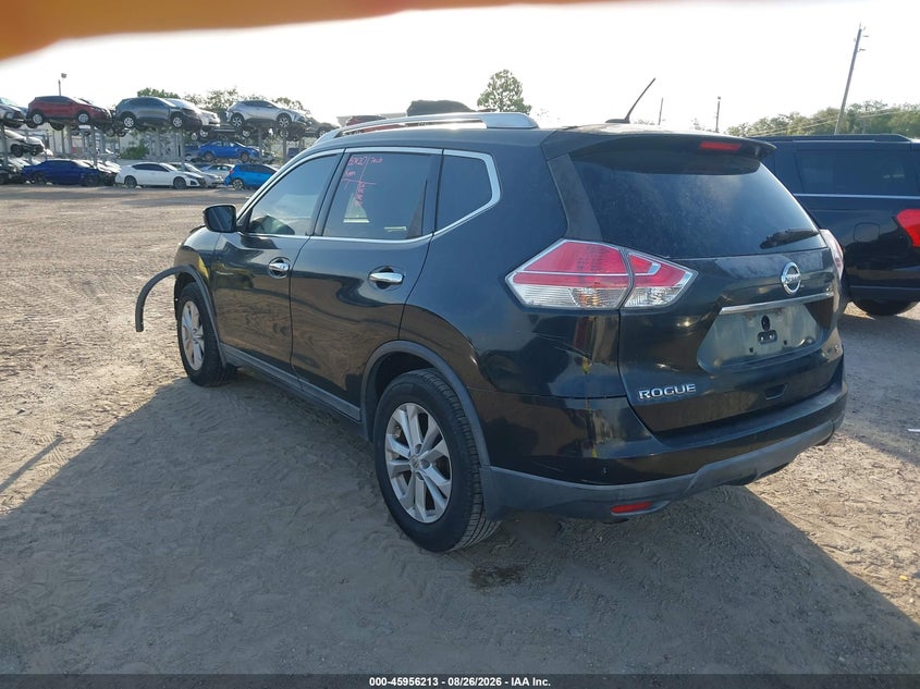 2015 NISSAN ROGUE auction photo 3