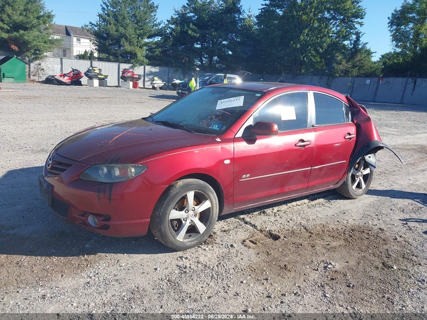 2006 Mazda 3, Удар сзади, IAAI, VIN JM1BK123261533552 — фото 2
