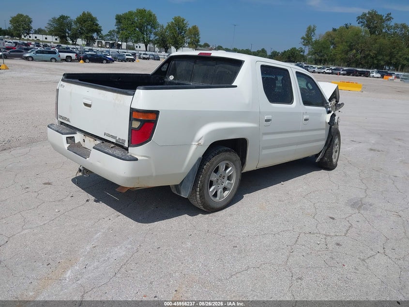 HONDA RIDGELINE 2007 VIN 2HJYK165X7H543024