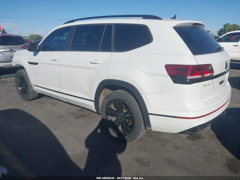 2023 VOLKSWAGEN ATLAS 3.6L V6 SEL R-LINE BLACK · Фото 3