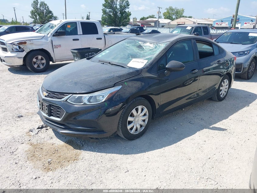 2016 Chevrolet Cruze, Стихія, IAAI, VIN 1G1BC5SM2G7246006 — фото 2