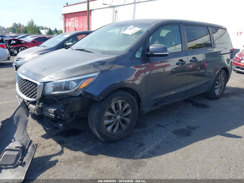 Vin: kndmb5c14l6599905, lot: 46455497, kia sedona lx 20202