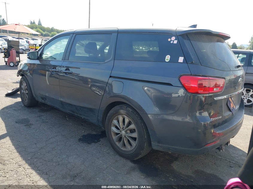 Vin: kndmb5c14l6599905, lot: 46455497, kia sedona lx 20203