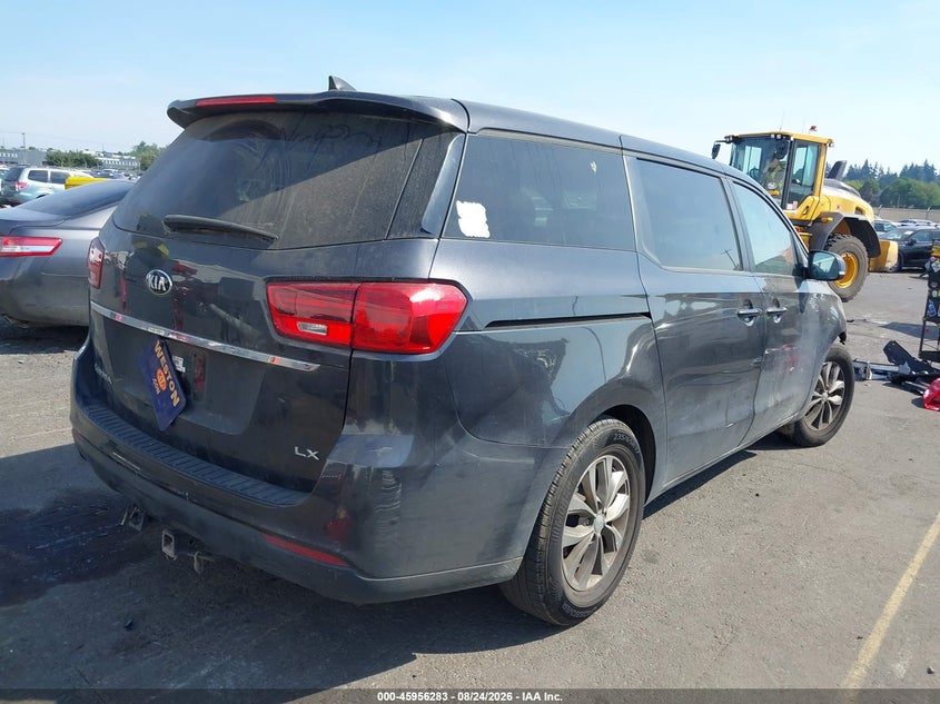 Vin: kndmb5c14l6599905, lot: 46455497, kia sedona lx 20204