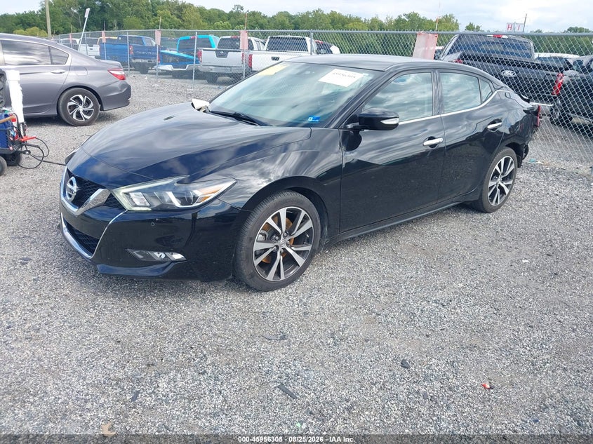 2018 Nissan Maxima, Удар сзади, IAAI, VIN 1N4AA6AP3JC395720 — фото 2