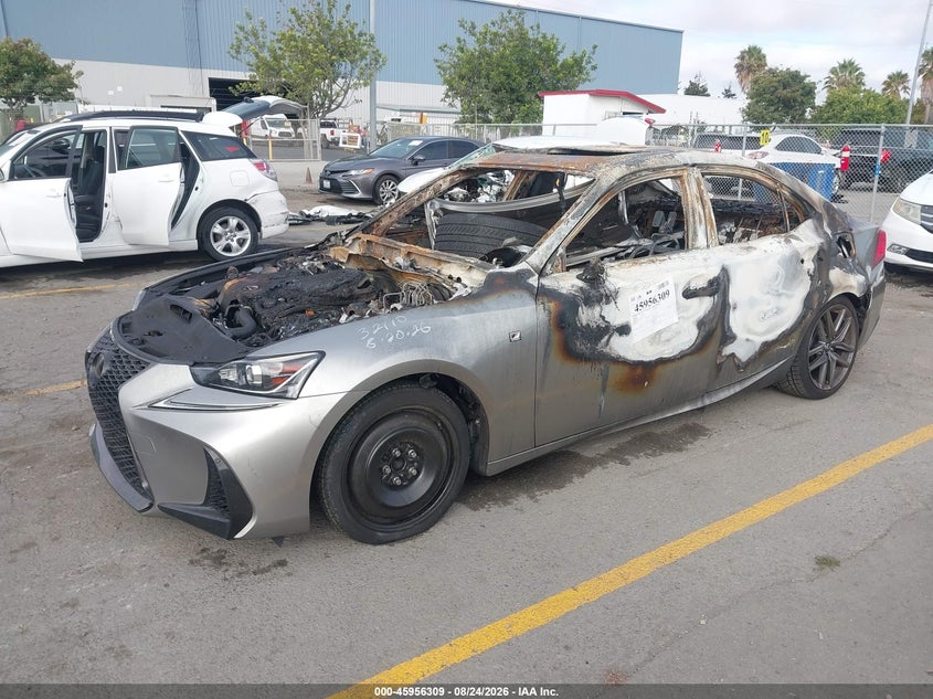 2017 LEXUS IS 350 auction photo 2