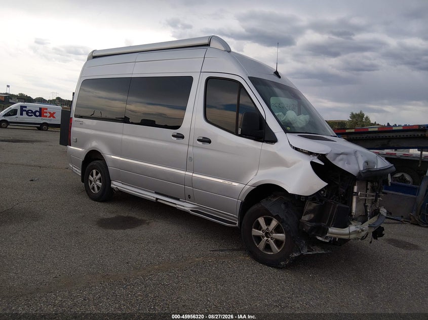 Vin: w1x4ebvy1lt043861, lot: 46455534, mercedes-benz sprinter 2500 standard roof v6 20201
