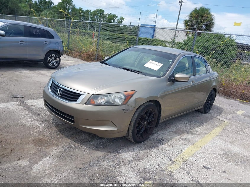 2008 Honda Accord, Left Front, IAAI, VIN JHMCP26428C005904 — photo 2