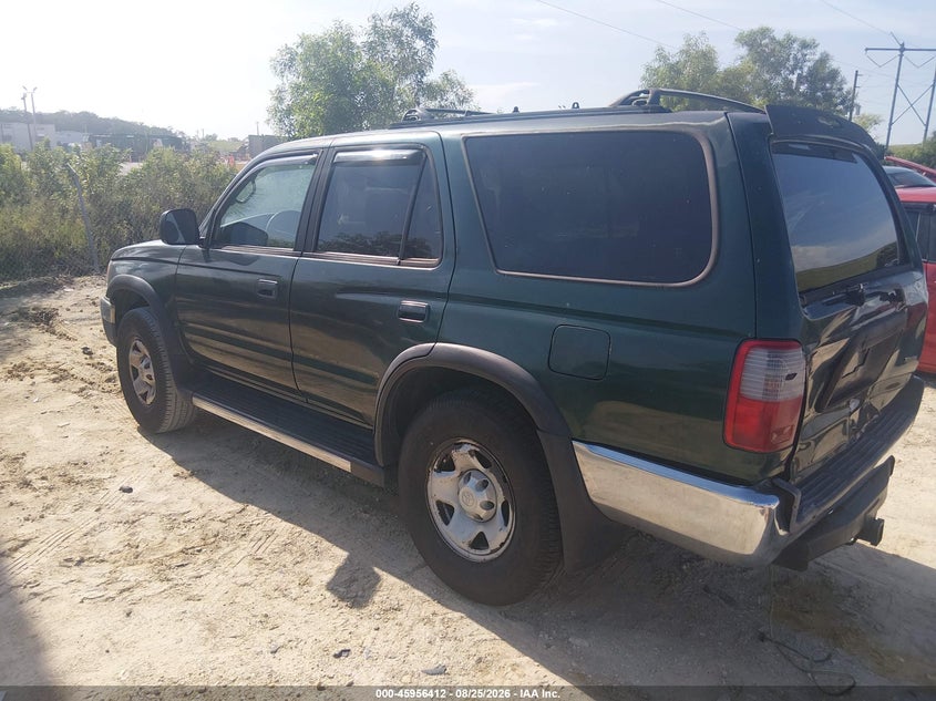 2000 TOYOTA 4RUNNER SPORT UTILITY VEHICLE 3.4L V-6 DOHC, REGULAR , 183HP