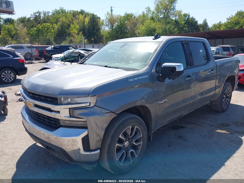 Vin: 3gcuyded7lg378068, lot: 46455636, chevrolet silverado 1500 4wd  short bed lt 20202