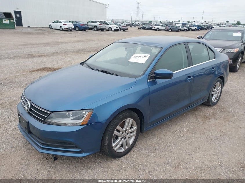 2017 Volkswagen Jetta, Right Side, IAAI, VIN 3VW2B7AJ7HM255804 — photo 2
