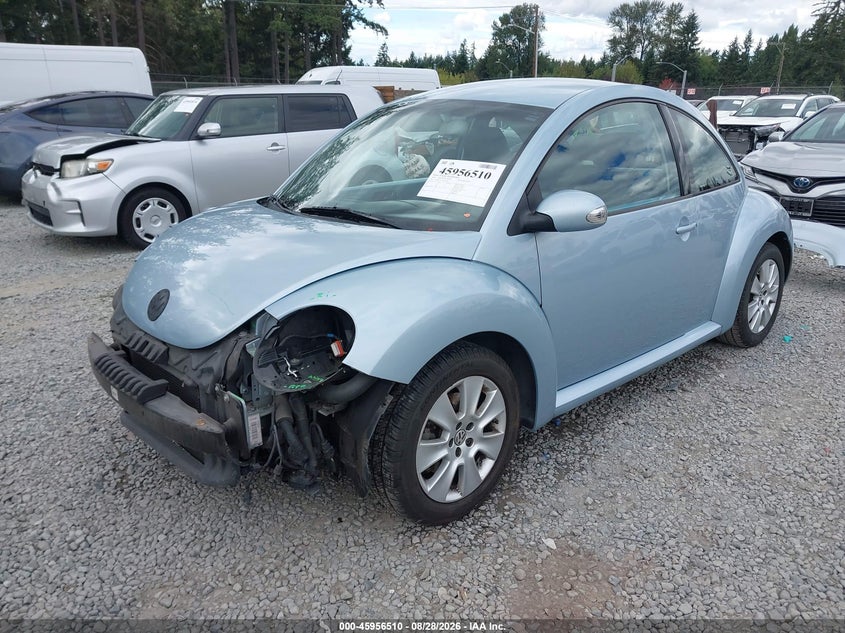 2009 VOLKSWAGEN BEETLE HATCHBACK 2.5L I-5 DOHC, VVT, 150HP