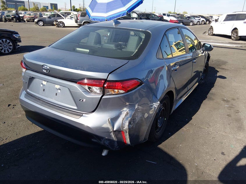 Vin: 5yfb4mde2sp319497, lot: 46455734, toyota corolla le 20254