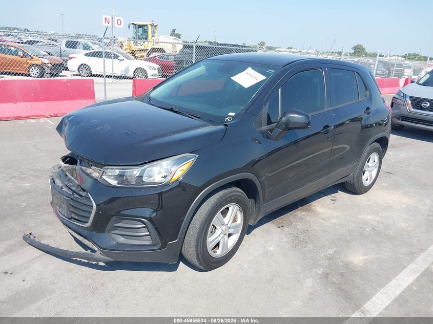 2020 Chevrolet Trax, Front End, IAAI, VIN KL7CJKSB2LB038906 — photo 2