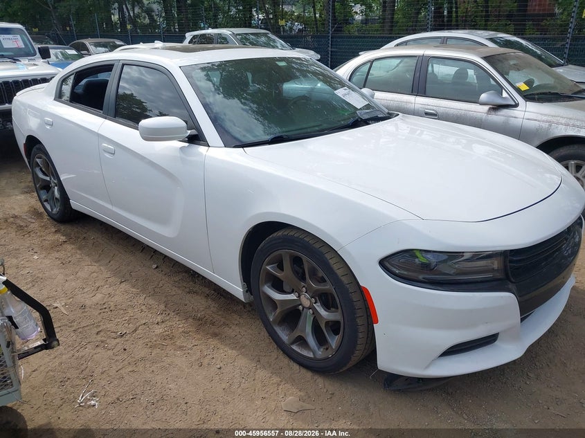 Vin: 2c3cdxhg4fh866787, lot: 46455771, dodge charger sxt 20151