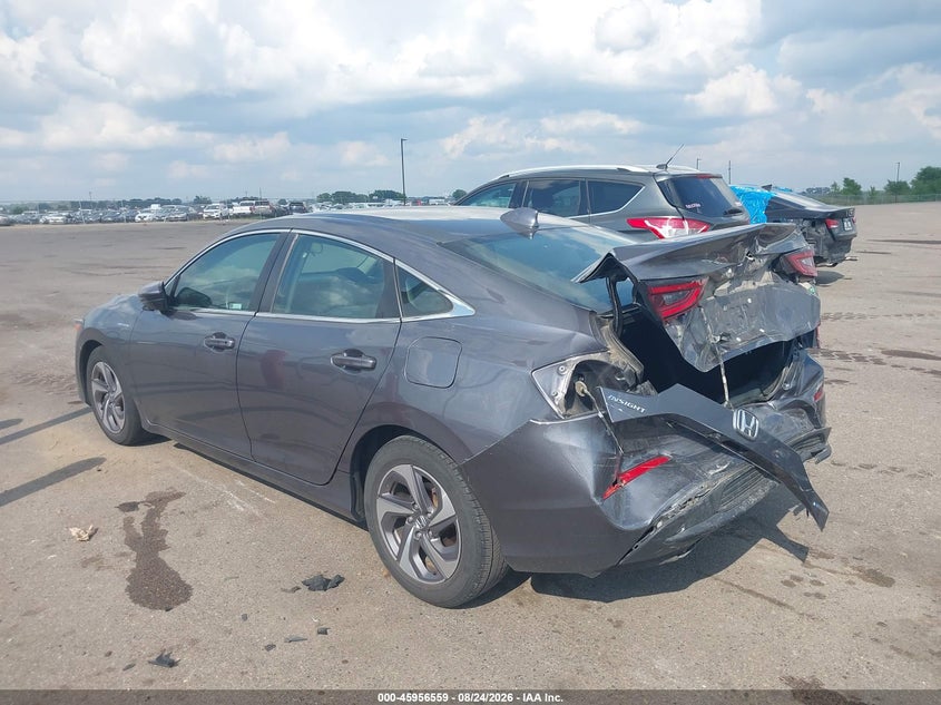 Vin: 19xze4f10ke015737, lot: 46455773, honda insight lx 20193