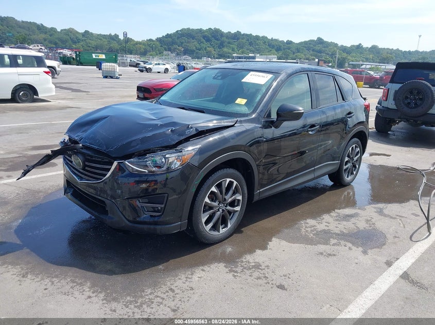 2016 Mazda CX-5, Удар спереди, IAAI, VIN JM3KE4DY3G0769482 — фото 2