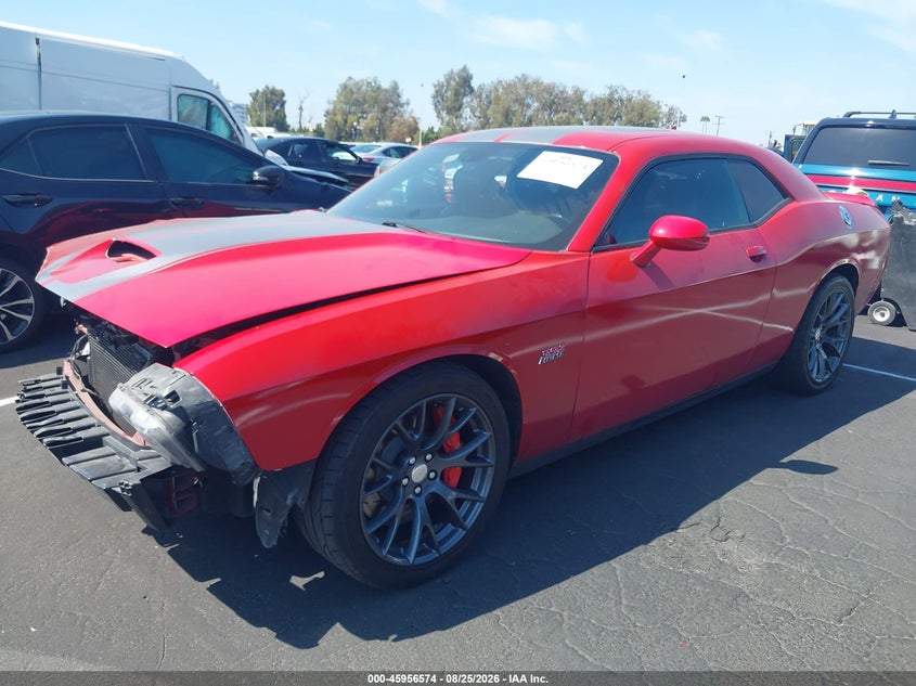 Vin: 2c3cdzdj1gh264315, lot: 46455788, dodge challenger srt 392 20162